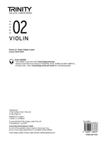 Trinity College London Violin Exam Pieces 2020-2023: Grade 2 (len časť) - Trinity College London Violin Exam Pieces 2020-2023: Grade 2 (part only)