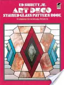 Art Deco Vitráže Kniha vzorov - Art Deco Stained Glass Pattern Book