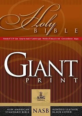 Biblia s obrovskou tlačou-NASB-Handy-Size - Giant Print Bible-NASB-Handy-Size