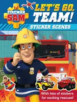 Požiarnik Sam: Požiarnik Fireman: Poďme, tím! Samolepkové scény - Fireman Sam: Let's Go, Team! Sticker Scenes