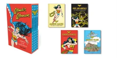 Wonder Woman: (4 knihy v tvrdej väzbe, ilustrované) - Wonder Woman: Chronicles of the Amazon Princess: (4 Hardcover, Illustrated Books)