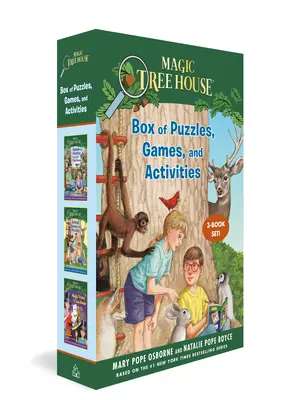 Domček z čarovného stromu: Box hádaniek, hier a aktivít (sada 3 kníh) - Magic Tree House Box of Puzzles, Games, and Activities (3 Book Set)
