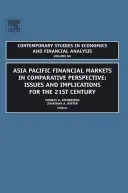 Ázijsko-tichomorské finančné trhy v komparatívnej perspektíve: Otázky a dôsledky pre 21. storočie - Asia Pacific Financial Markets in Comparative Perspective: Issues and Implications for the 21st Century
