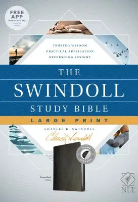 Swindoll Study Bible NLT, Large Print - The Swindoll Study Bible NLT, Large Print
