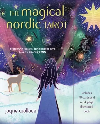 Magický severský tarot: Obsahuje celý balíček 79 kariet a 64-stranovú ilustrovanú knihu [s knižkou] - The Magical Nordic Tarot: Includes a Full Deck of 79 Cards and a 64-Page Illustrated Book [With Booklet]