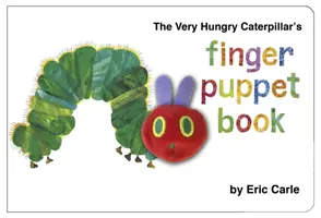 Veľmi hladná húsenica Kniha pre prstové maňušky - 123 počítanie - Very Hungry Caterpillar Finger Puppet Book - 123 Counting Book