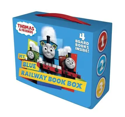 Moja modrá knižka o železnici (Tomáš a priatelia) - My Blue Railway Book Box (Thomas & Friends)