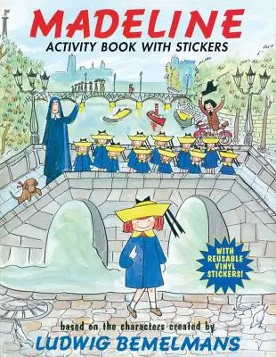 Madeline Kniha aktivít so samolepkami - Madeline Activity Book with Stickers