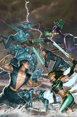 Kráľ v čiernom: Atlantída útočí - King in Black: Atlantis Attacks
