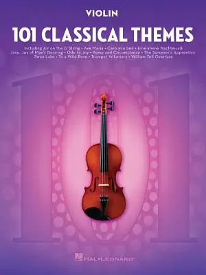 101 klasických tém pre husle - 101 Classical Themes for Violin