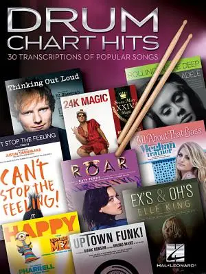 Hity pre bicie nástroje: 30 transkripcií populárnych piesní - Drum Chart Hits: 30 Transcriptions of Popular Songs