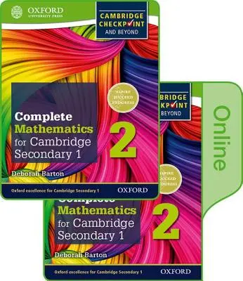 Complete Mathematics for Cambridge Lower Secondary Book 2: Print and Online Student Book