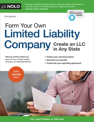 Založte si vlastnú spoločnosť s ručením obmedzeným: Vytvorte si spoločnosť s ručením obmedzeným v ktoromkoľvek štáte. - Form Your Own Limited Liability Company: Create an LLC in Any State