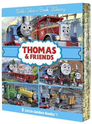 Tomáš a priatelia Malá zlatá knižnica - Thomas & Friends Little Golden Book Library