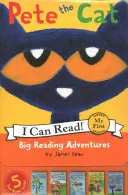 Kocúr Pete: Veľké čitateľské dobrodružstvá: Pete Pete: Päť ďalekých kníh v jednej krabici! - Pete the Cat: Big Reading Adventures: 5 Far-Out Books in 1 Box!