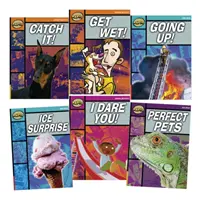 Učte sa doma: (6 kníh pre dyslektikov) - Learn at Home: Rapid Reading Pack 1 for struggling readers in Years 3-6 (6 dyslexia-friendly reading books)