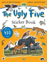 Škaredá päťka Kniha samolepiek - Ugly Five Sticker Book