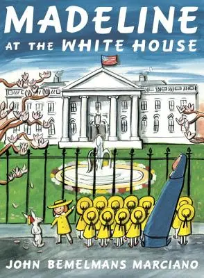 Madeline v Bielom dome - Madeline at the White House