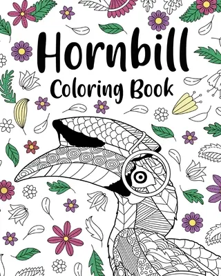 Omaľovánky s roháčom - Hornbill Coloring Book