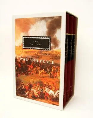 Vojna a mier: 3 zväzky v škatuli - War and Peace: 3-Volume Boxed Set