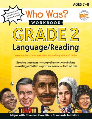 Kto bol? Pracovný zošit: Jazyk/čítanie pre 2. ročník - Who Was? Workbook: Grade 2 Language/Reading
