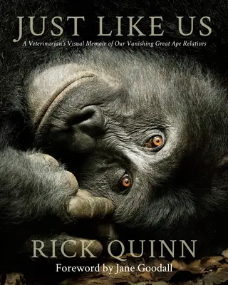 Tak ako my: Vizuálne spomienky veterinárneho lekára na našich miznúcich príbuzných opíc - Just Like Us: A Veterinarian's Visual Memoir of Our Vanishing Great Ape Relatives