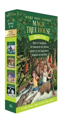 Magický domček na strome Knihy 5-8 v škatuli - Magic Tree House Books 5-8 Boxed Set