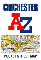 Vrecková mapa ulíc Chichester A-Z - Chichester A-Z Pocket Street Map