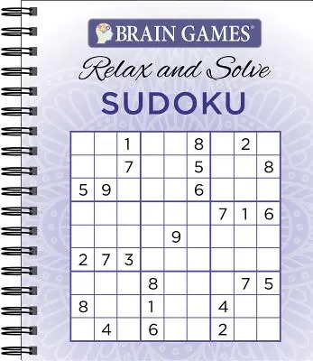 Hry na mozog - Relaxuj a rieš: Sudoku (fialová) - Brain Games - Relax and Solve: Sudoku (Purple)