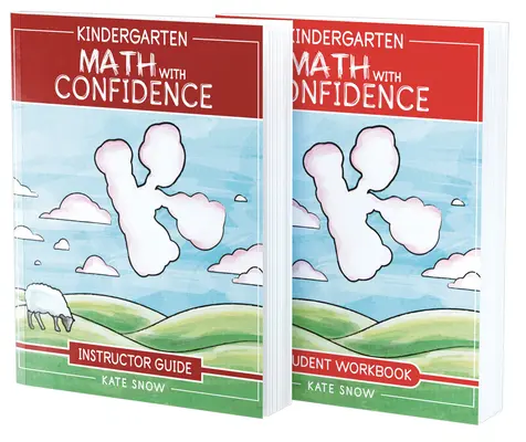 Matematika v materskej škole s istotou: Príručka pre inštruktora a pracovný zošit pre žiakov - Kindergarten Math with Confidence Bundle: Instructor Guide & Student Workbook