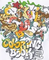 Omaľovánky v štýle graffiti - Graffiti Style Coloring Book