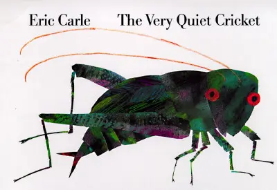 Veľmi tichý cvrček Stolová kniha - The Very Quiet Cricket Board Book