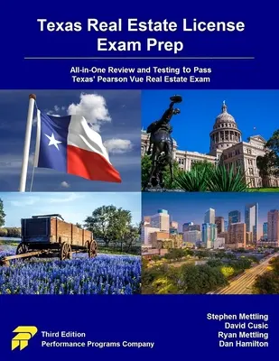 Texas Real Estate License Exam Prep: Preskúmanie a testovanie všetko v jednom na úspešné absolvovanie texaskej skúšky Pearson Vue Real Estate - Texas Real Estate License Exam Prep: All-in-One Review and Testing to Pass Texas' Pearson Vue Real Estate Exam