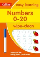 Čísla 0-20: Stieracia kniha aktivít - Numbers 0-20: Wipe-Clean Activity Book