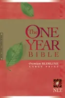 Jednoročná Biblia Premium Slimline-NLT-Large Print 10. výročie - One Year Premium Slimline Bible-NLT-Large Print 10th Anniversary