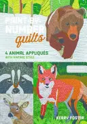 Maľované deky: 4 Animal Appliqus with Vintage Style - Paint-By-Number Quilts: 4 Animal Appliqus with Vintage Style