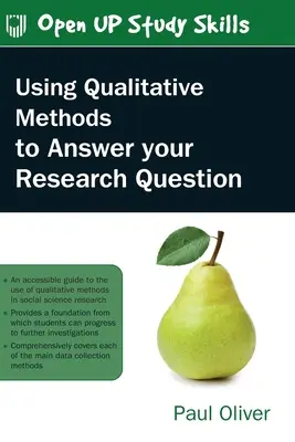 Využitie kvalitatívnych metód na zodpovedanie výskumnej otázky - Using Qualitative Methods to Answer Your Research Question
