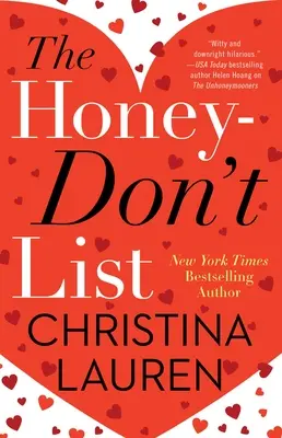 Zoznam miláčikov, ktorým sa nedá odolať - The Honey-Don't List
