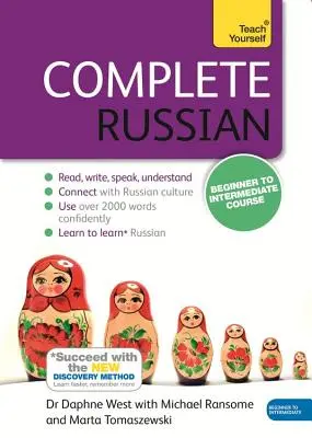 Kompletný kurz ruštiny pre začiatočníkov až stredne pokročilých - (kniha a audio podpora) - Complete Russian Beginner to Intermediate Course - (Book and audio support)