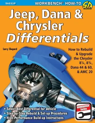 Diferenciály Jeep, Dana a Chrysler: Dana 44 a 60 a AMC 20: Ako prestavať prevodovky 8-1/4, 8-3/4, Dana 44 a 60 a AMC 20 - Jeep, Dana & Chrysler Differentials: How to Rebuild the 8-1/4, 8-3/4, Dana 44 & 60 & AMC 20