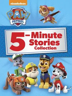 Zbierka päťminútových príbehov Tlapkovej patroly (Tlapková patrola) - Paw Patrol 5-Minute Stories Collection (Paw Patrol)