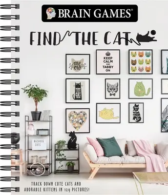 Hry na mozog - Nájdi mačku: vystopuj roztomilé mačky a rozkošné mačiatka na 129 obrázkoch - Brain Games - Find the Cat: Track Down Cute Cats and Adorable Kittens in 129 Pictures