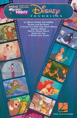 Obľúbené skladby Disney: Mini E-Z Play Today Volume 5 - Disney Favorites: Mini E-Z Play Today Volume 5