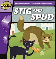 Rýchla fonika 1. krok: Stig a Spud (beletria) - Rapid Phonics Step 1: Stig and Spud (Fiction)