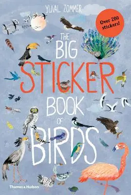Veľká kniha samolepiek vtákov - The Big Sticker Book of Birds