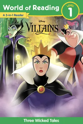 Svet čítania: Disneyho zloduchovia 3-dielne leporelo - World of Reading: Disney Villains 3-Story Bind-Up