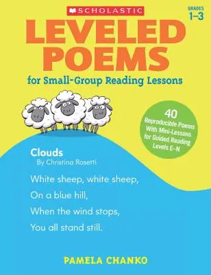 Básničky na hodiny čítania v malých skupinách: 40 reprodukovateľných básní s minilekciami pre riadené čítanie na úrovniach E-N - Leveled Poems for Small-Group Reading Lessons: 40 Reproducible Poems with Mini-Lessons for Guided Reading Levels E-N