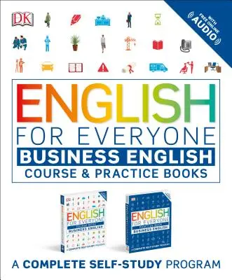 English for Everyone Slipcase: Business English Box Set: Kurz a cvičebnice kompletný program pre samoukov - English for Everyone Slipcase: Business English Box Set: Course and Practice Books a Complete Self-Study Program