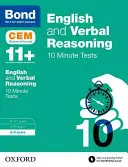 Bond 11+: Angličtina a verbálne uvažovanie: 10 minútových testov CEM - 8-9 rokov - Bond 11+: English & Verbal Reasoning: CEM 10 Minute Tests - 8-9 years