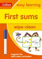 First Sums Age 3-5 Wipe Clean Activity Book - Ideálne na domáce učenie - First Sums Age 3-5 Wipe Clean Activity Book - Ideal for Home Learning